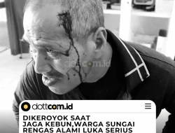 Cegah Pencuri Sawit, Pria 56 Tahun Malah Dikeroyok Pakai Golok dan Bambu