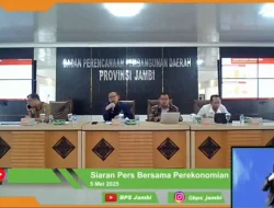 Ekonomi Jambi Triwulan I-2025 Tumbuh 4,55 Persen Secara Tahunan