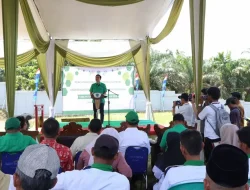 Bupati Batang Hari Resmikan Desa Cinta Statistik di Ladang Peris