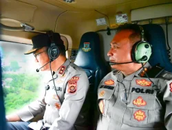Kapolda Jambi Pantau Karhutla dari Udara, Tegaskan Penindakan Tanpa Toleransi