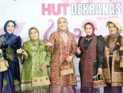 Ketua Dekranasda Muaro Jambi Hadiri HUT ke-45 Dekranas