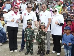 Ribuan Peserta Meriahkan Pawai Karnaval HUT ke-80 RI di Muaro Jambi