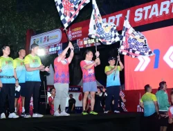 Wali Kota Maulana Dampingi Kapolda Lepas 5.000 Peserta Presisi Merdeka Run 2025