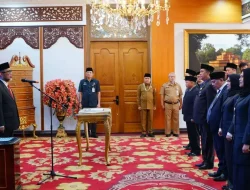 Sekda Sudirman Lantik Pejabat Baru, Tegaskan Jabatan sebagai Amanah