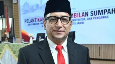 Resmi Dilantik, Abu Bakar Targetkan Kota Jambi Ramah Investasi