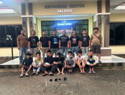 Aksi Tawuran di Jaluko Viral, Polisi Amankan Tujuh Remaja Bersenjata Tajam