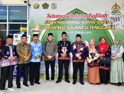 STQH Nasional XXVIII, Kakanwil Kemenag Jambi Beri Semangat untuk Peserta Kafilah