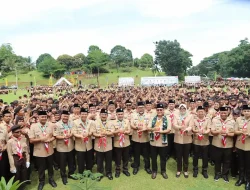 Apel Besar Hari Pramuka di Tanjab Timur, Sekda Sudirman Tekankan Peran Strategis Kepramukaan