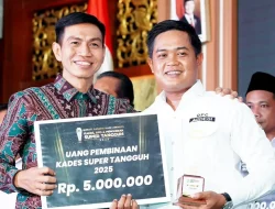 Spirit Sportif dan Inovasi Desa Menggema di Bupati Batang Hari Awards