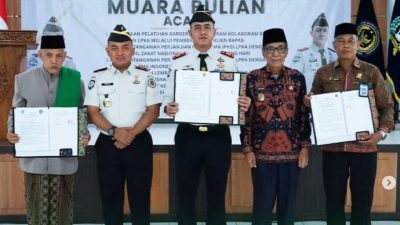 PKS LPKA, BAZNAS dan MUI Resmi Diteken, Wabup Bakhtiar Dorong Kemandirian Anak Binaan