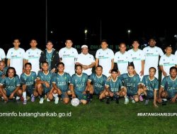 Laga Silaturahmi Batang Hari vs PERS United Berlangsung Meriah
