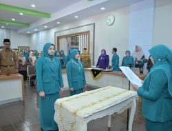 Sertijab PKK Kota Jambi Dirangkai Pengukuhan PAUD