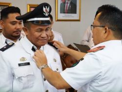 Sekda Batang Hari Lantik Supriadi sebagai Plt Kades Benteng Rendah