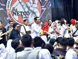 Halalbihalal SMA 3 Jambi, Bupati Fadhil Arief Kumpul Alumni Netco