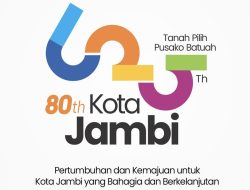 Logo HUT ke-625 Kota Jambi Resmi Dirilis, Ini Makna dan Temanya