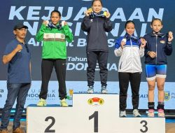 Juliana Klarisa Borong Emas, Angkat Besi Jambi Bersinar di Bandung