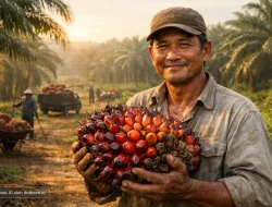 Petani Sumringah, Harga TBS Sawit Jambi Tembus Rp4.046 per Kg