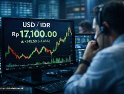 Rupiah Melemah ke Rp17.100, Konflik Timur Tengah Jadi Pemicu