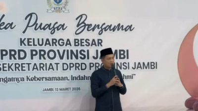 DPRD Jambi Gelar Bukber, Hafiz Fattah Sampaikan Pesan Idul Fitri