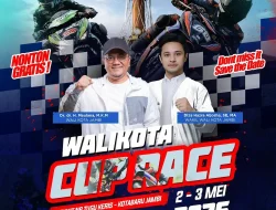 Wali Kota Jambi Cup Race 2026 Siap Digelar di Tugu Keris Siginjai