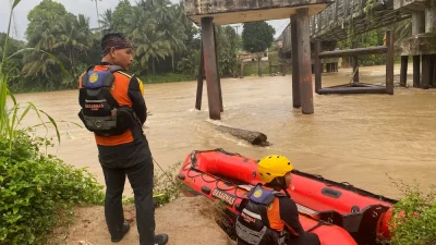 Mandi di Sungai, Remaja 15 Tahun di Merangin Hilang Terseret Arus