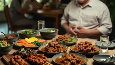 Sering Kalap Makan Rendang dan Sate? Ini Cara Menetralisirnya