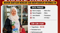 Keluarga Minta Bantuan Warga Cari Maria Ukur yang Hilang Sejak Jumat Pagi