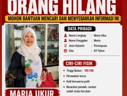 Keluarga Minta Bantuan Warga Cari Maria Ukur yang Hilang Sejak Jumat Pagi