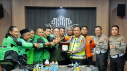 Ojol Jambi Temui Kakorlantas, Bahas Program Korlantas Menyapa