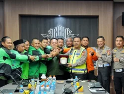 Ojol Jambi Temui Kakorlantas, Bahas Program Korlantas Menyapa