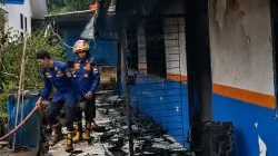 Api Besar Lahap SMPN 9 Muaro Jambi, Ruang Guru Diduga Jadi Sumber