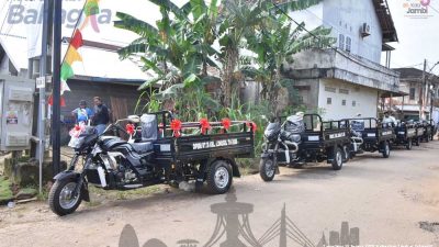 Pemkot Jambi Launching 18 Bentor Sampah Program Kampung Bahagia