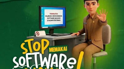 Pemkab Batang Hari Larang ASN Gunakan Software Bajakan di Dinas