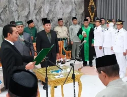 Fadhil Arief Lantik Pejabat Administrator dan Pengawas Batang Hari