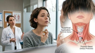 Viral! Parfum di Leher Bisa Rusak Tiroid? Ini Faktanya