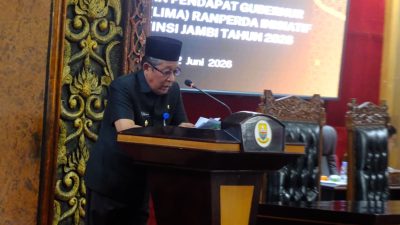 Wagub Sani Apresiasi Ranperda Inisiatif DPRD Jambi Tahun 2026