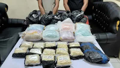 Polisi Sita 53 Ribu Ekstasi dan 897 Cartridge dalam Mobil di Sarolangun