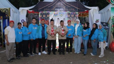 Kadispora Jambi Wakili Gubernur Hadiri Pembukaan Jambore Nasional XII dan Hari Pramuka ke-65 di Cibubur