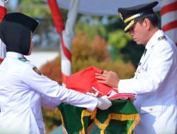 Fadhil Arief Pimpin Upacara HUT ke-81 Kemerdekaan RI di Batang Hari