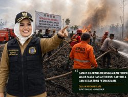 “Jangan Tinggalkan Wilayah!” Bupati Dillah Beri Instruksi Tegas ke Seluruh Camat Siaga Karhutla