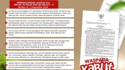 Kabut Asap, PAUD dan SD Kelas 1-3 di Kota Jambi Belajar Daring
