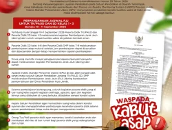 Kabut Asap, PAUD dan SD Kelas 1-3 di Kota Jambi Belajar Daring