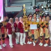 PERWOSI Jambi Pertahankan Gelar Juara Senam Kreasi Nasional Dua Tahun Beruntun