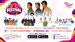 JBC Festival 2026 Digelar Delapan Hari, The Overtunes Siap Meriahkan Panggung Jambi