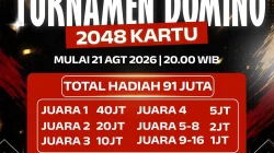 JBC Festival Gelar Turnamen Domino 2048 Kartu, Total Hadiah Rp91 Juta