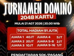 JBC Festival Gelar Turnamen Domino 2048 Kartu, Total Hadiah Rp91 Juta